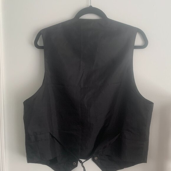 Authentic GFC Jeans Wear Vest Black Size L - Picture 2 of 7